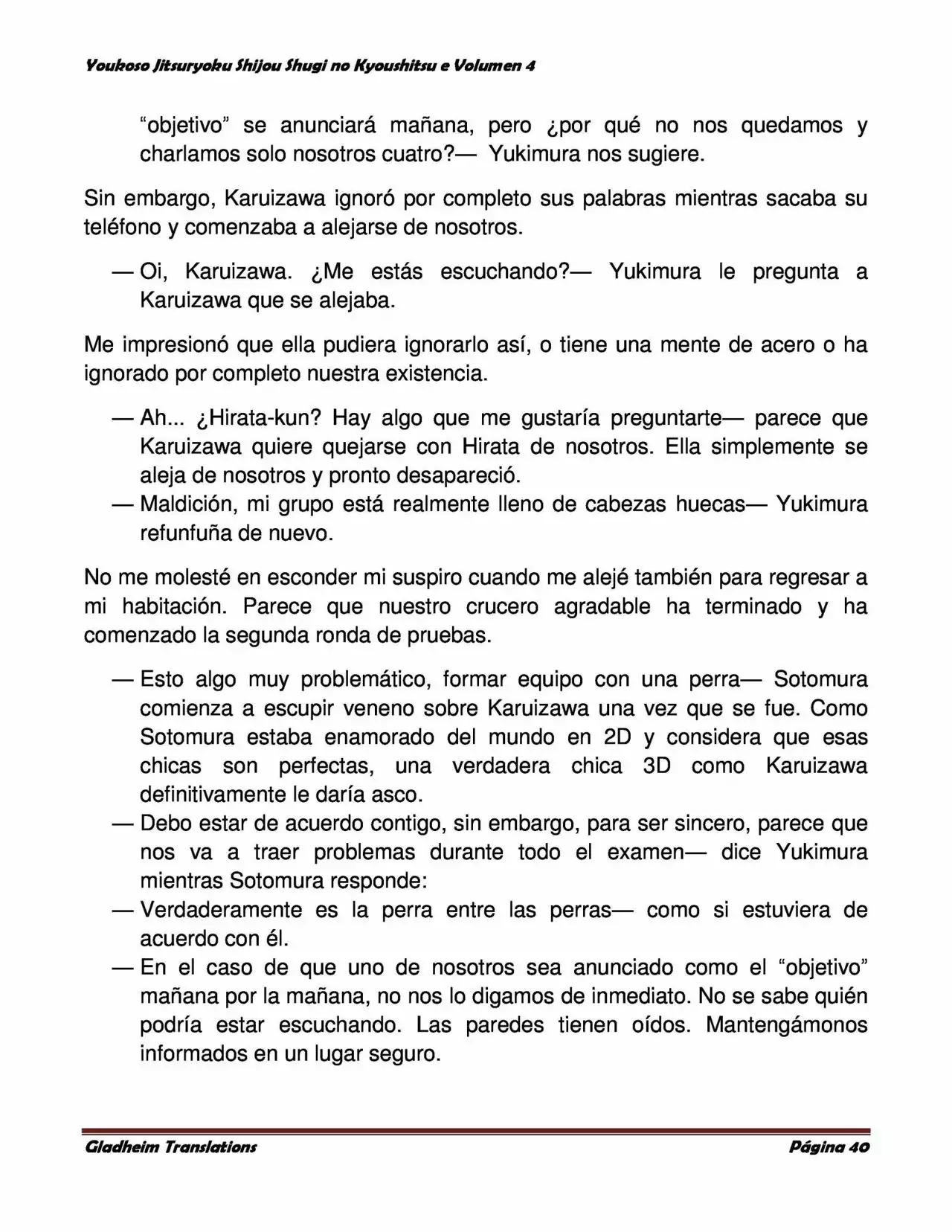 Página 40 del Manga