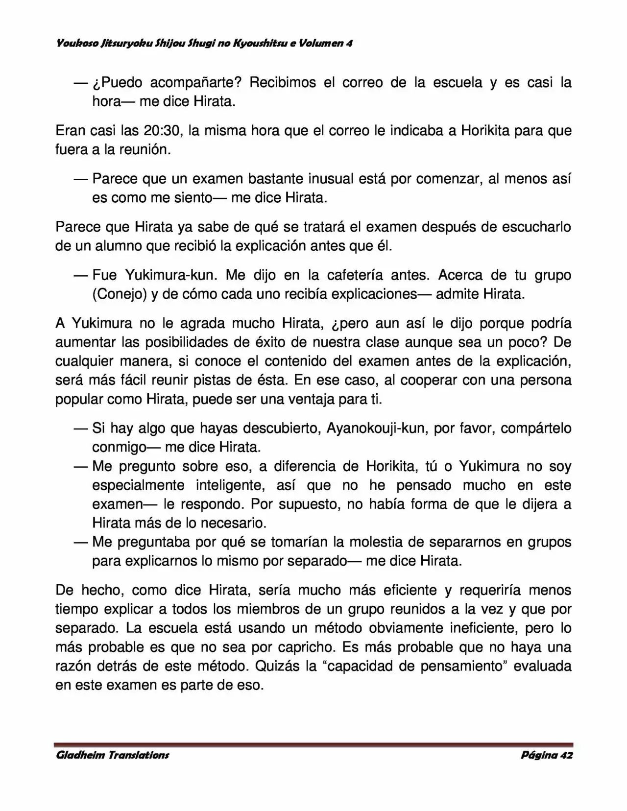 Página 42 del Manga