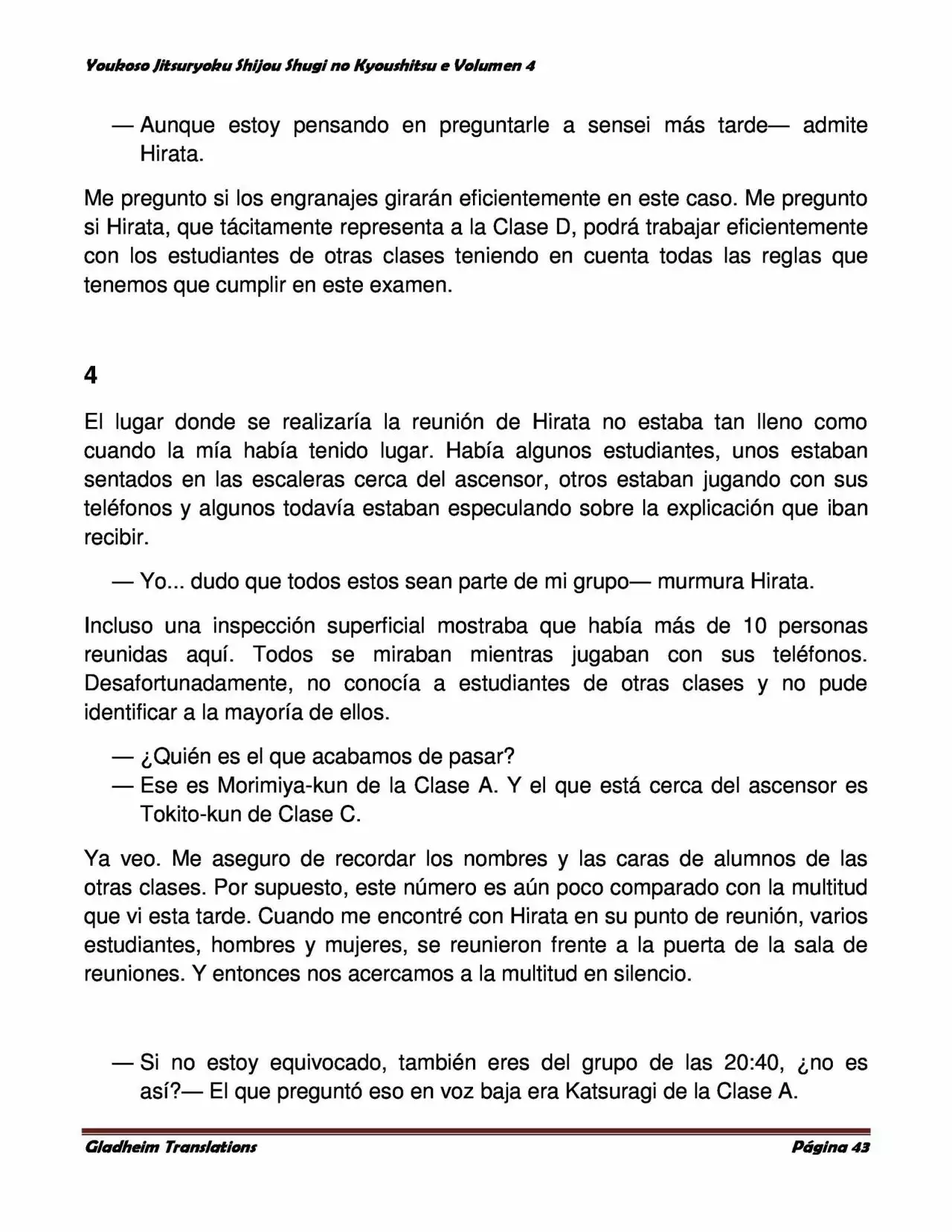 Página 43 del Manga