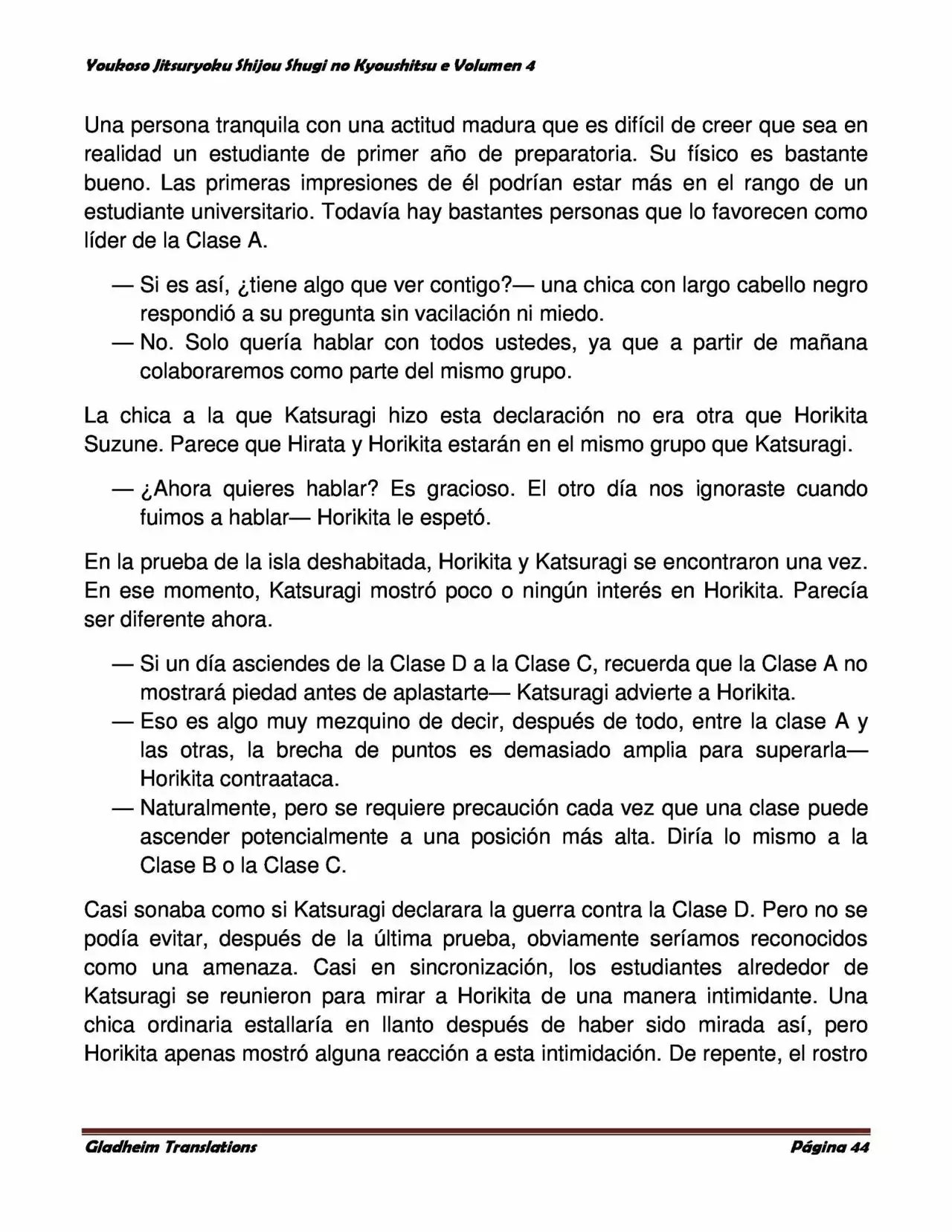 Página 44 del Manga