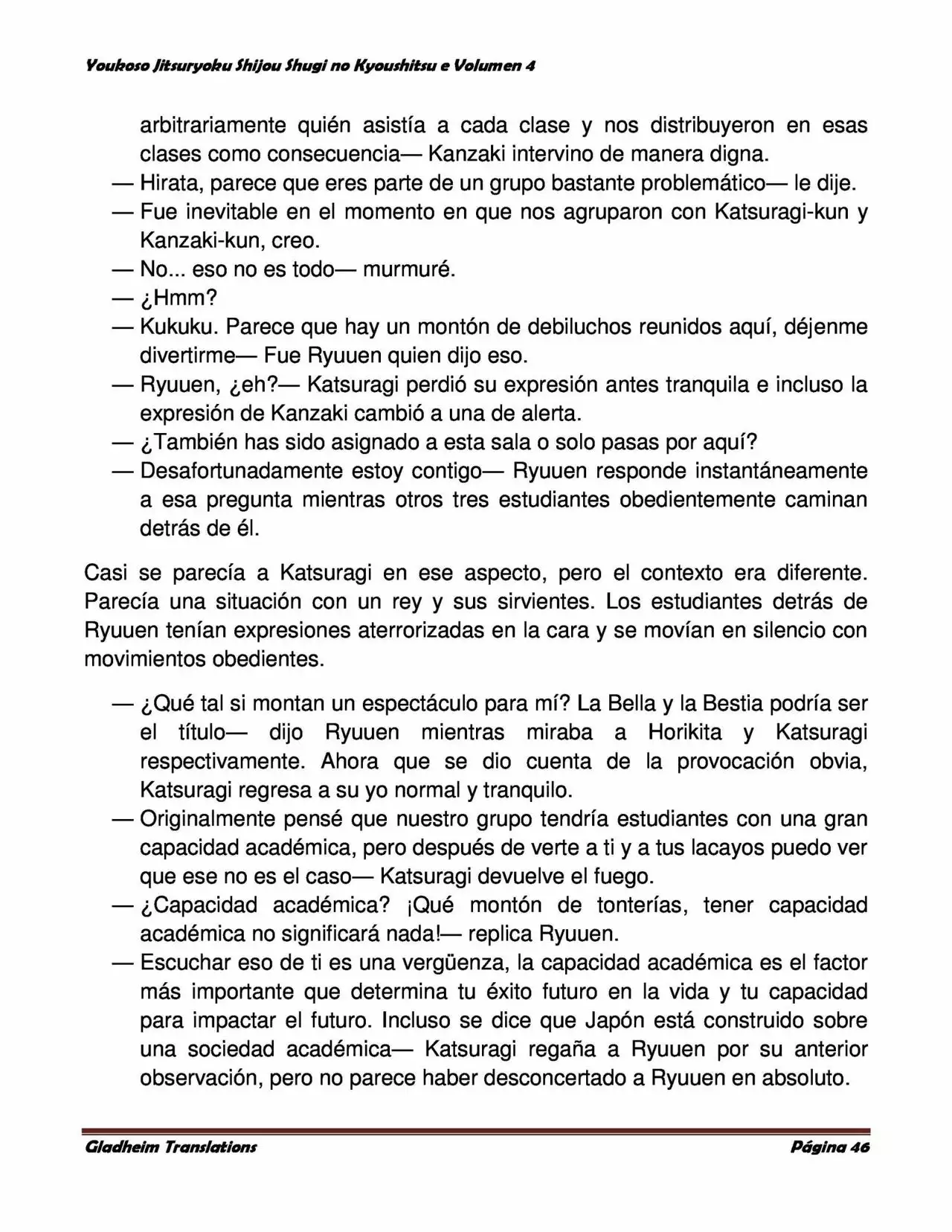 Página 46 del Manga