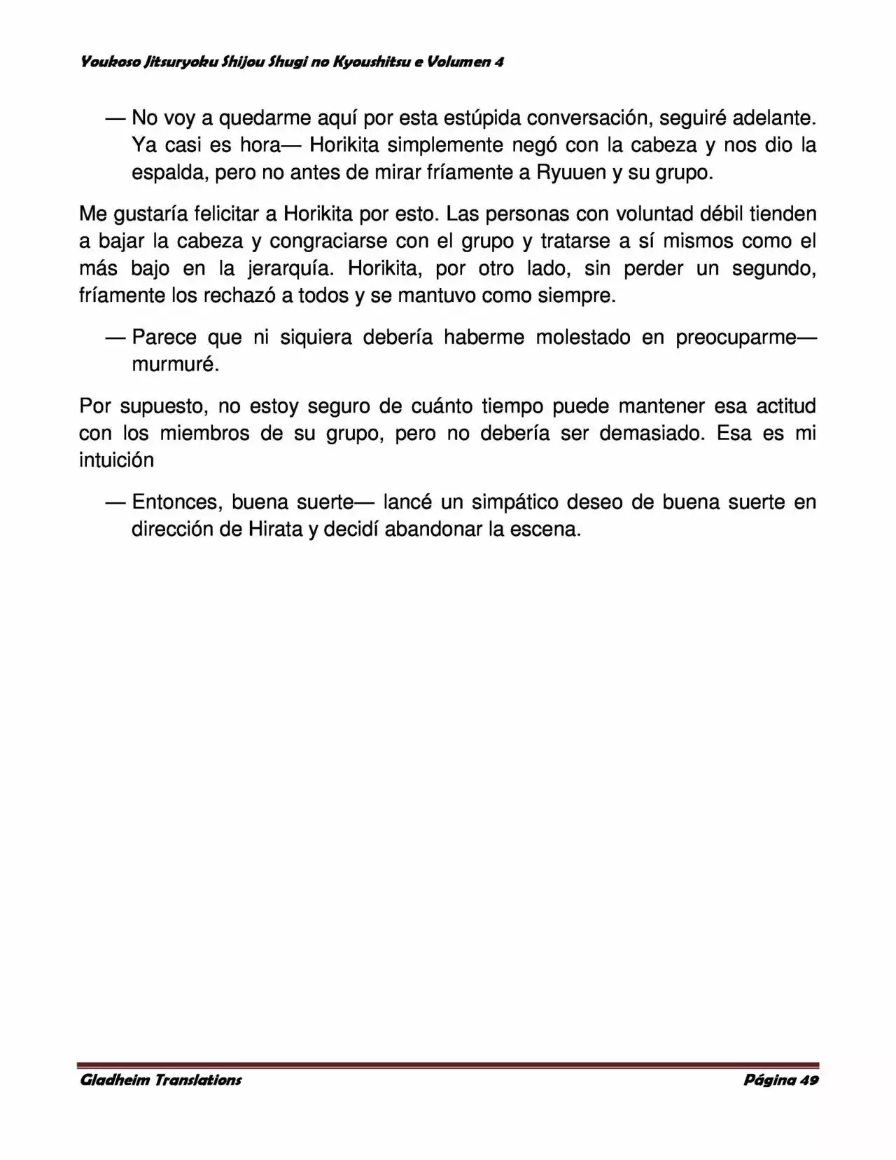 Página 49 del Manga