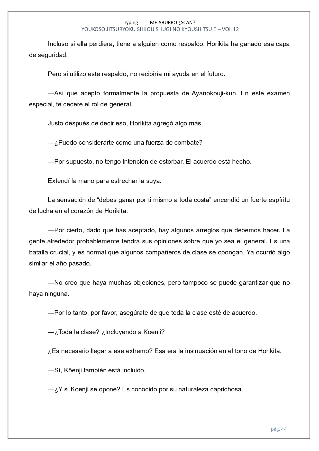 Página 19 del Manga