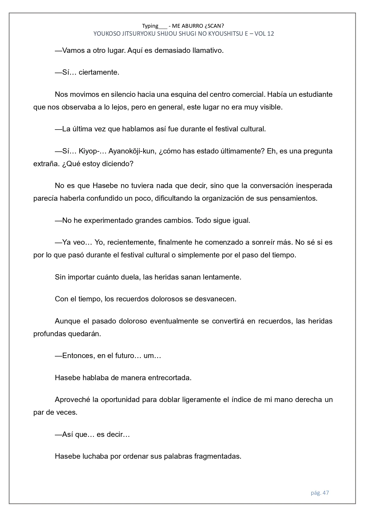 Página 22 del Manga