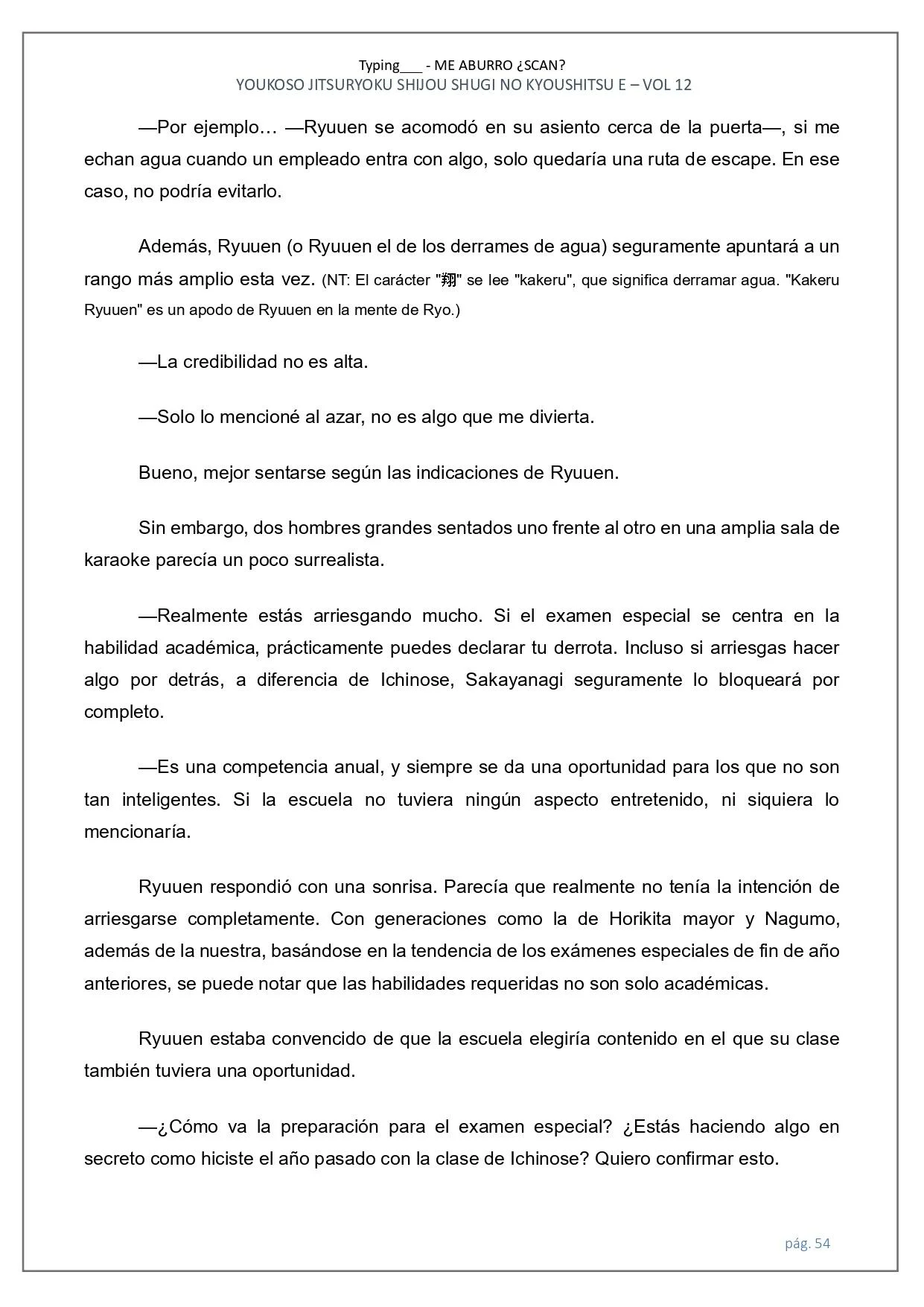 Página 29 del Manga