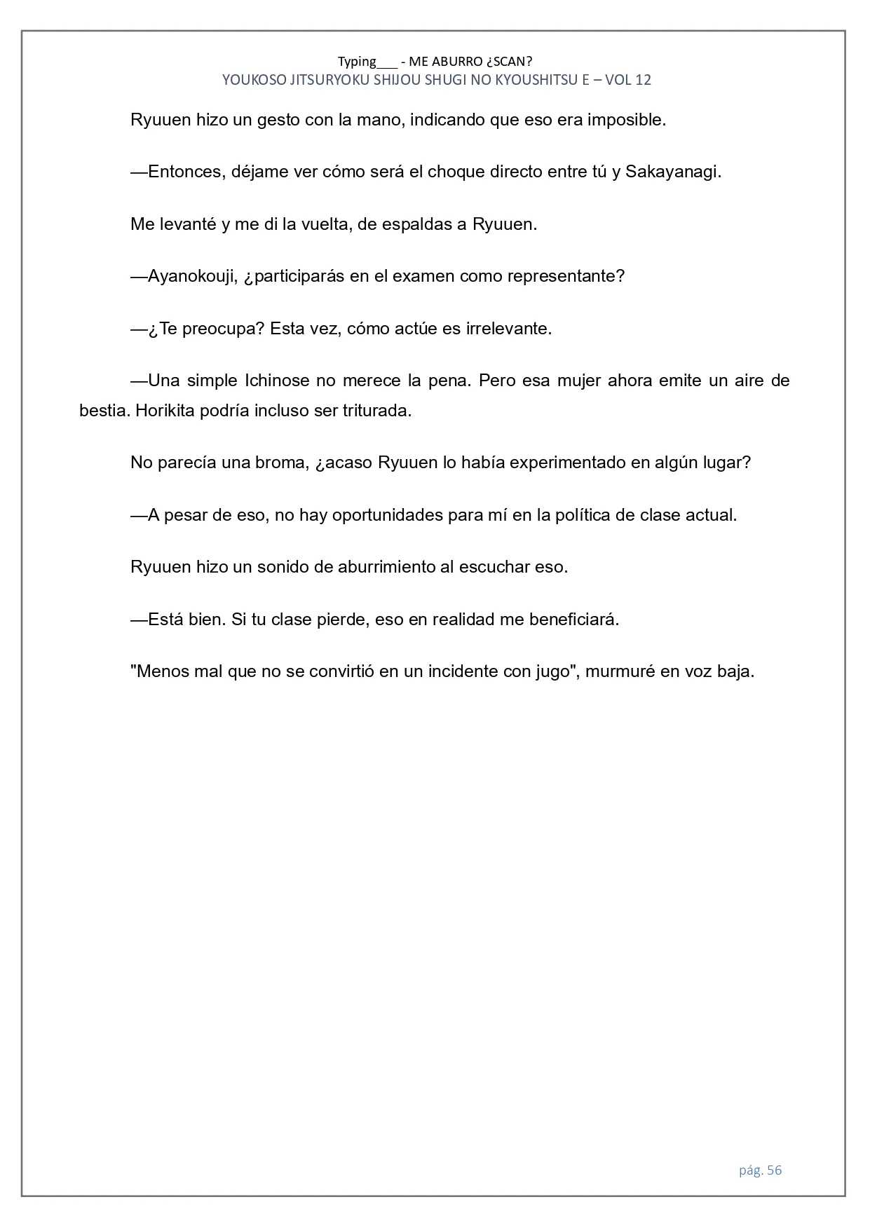 Página 31 del Manga