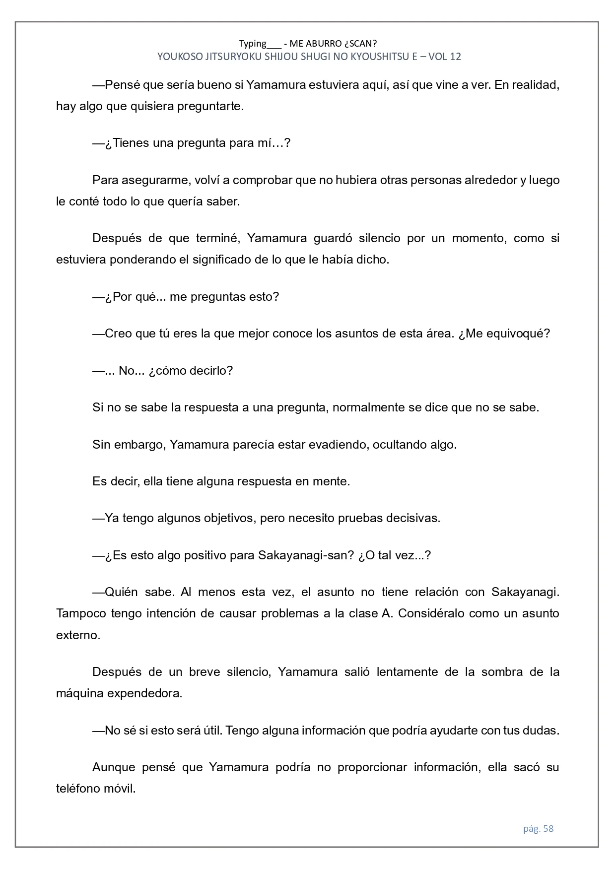 Página 33 del Manga