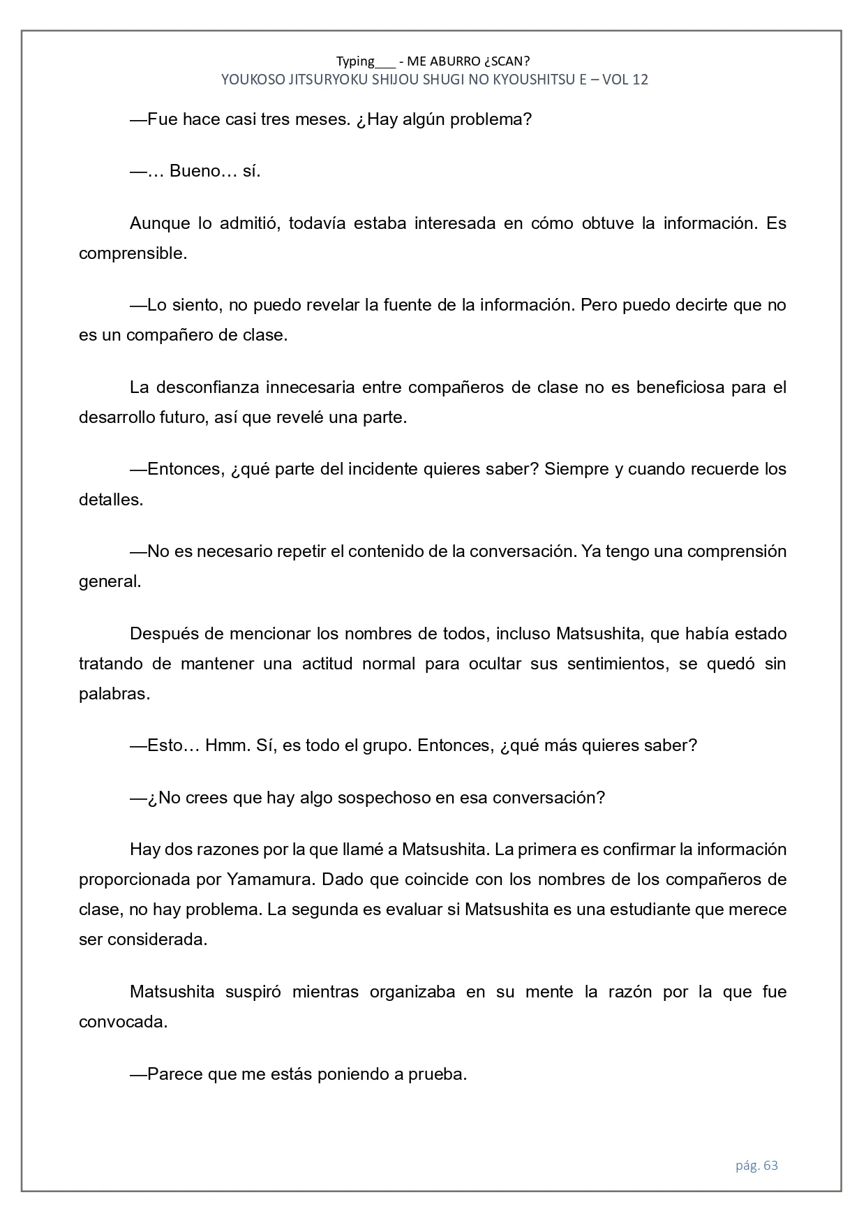 Página 38 del Manga