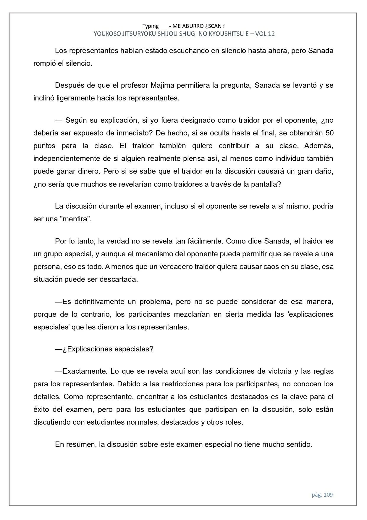 Página 20 del Manga