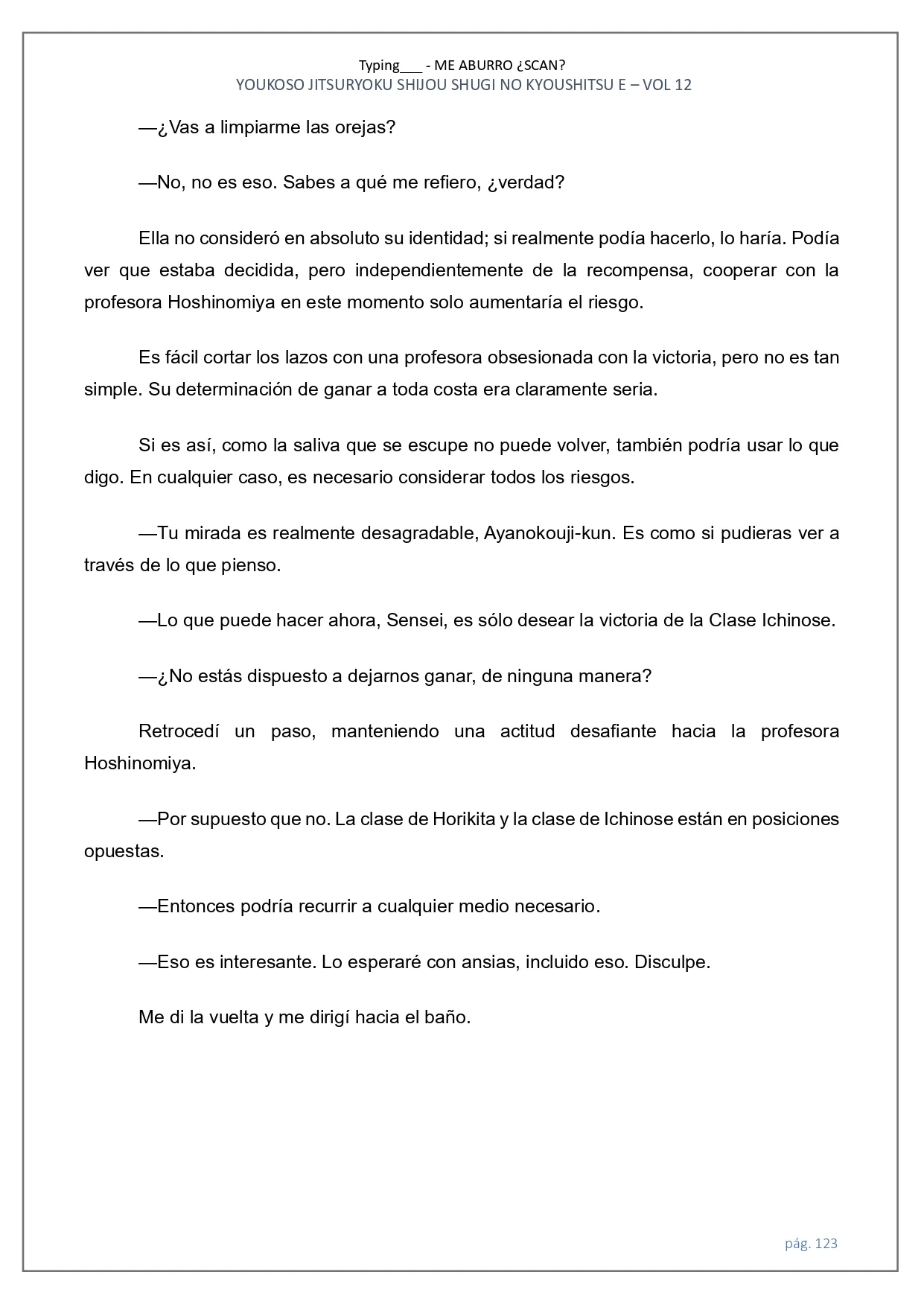 Página 34 del Manga