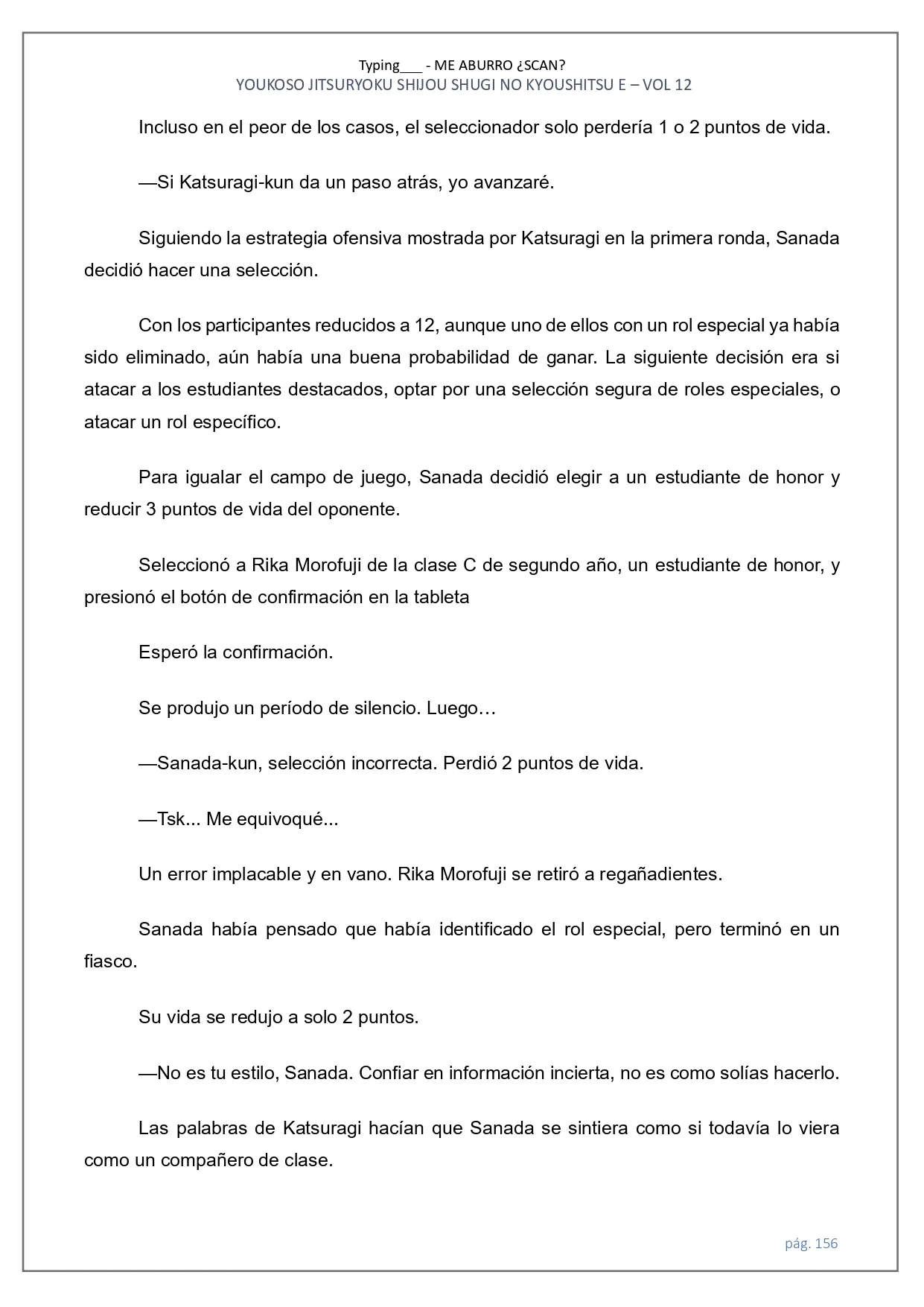 Página 33 del Manga