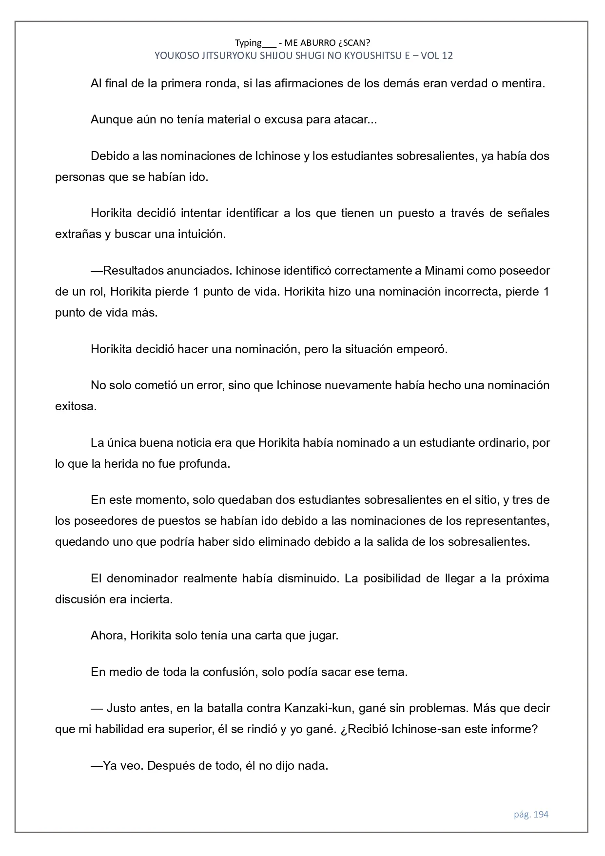 Página 27 del Manga