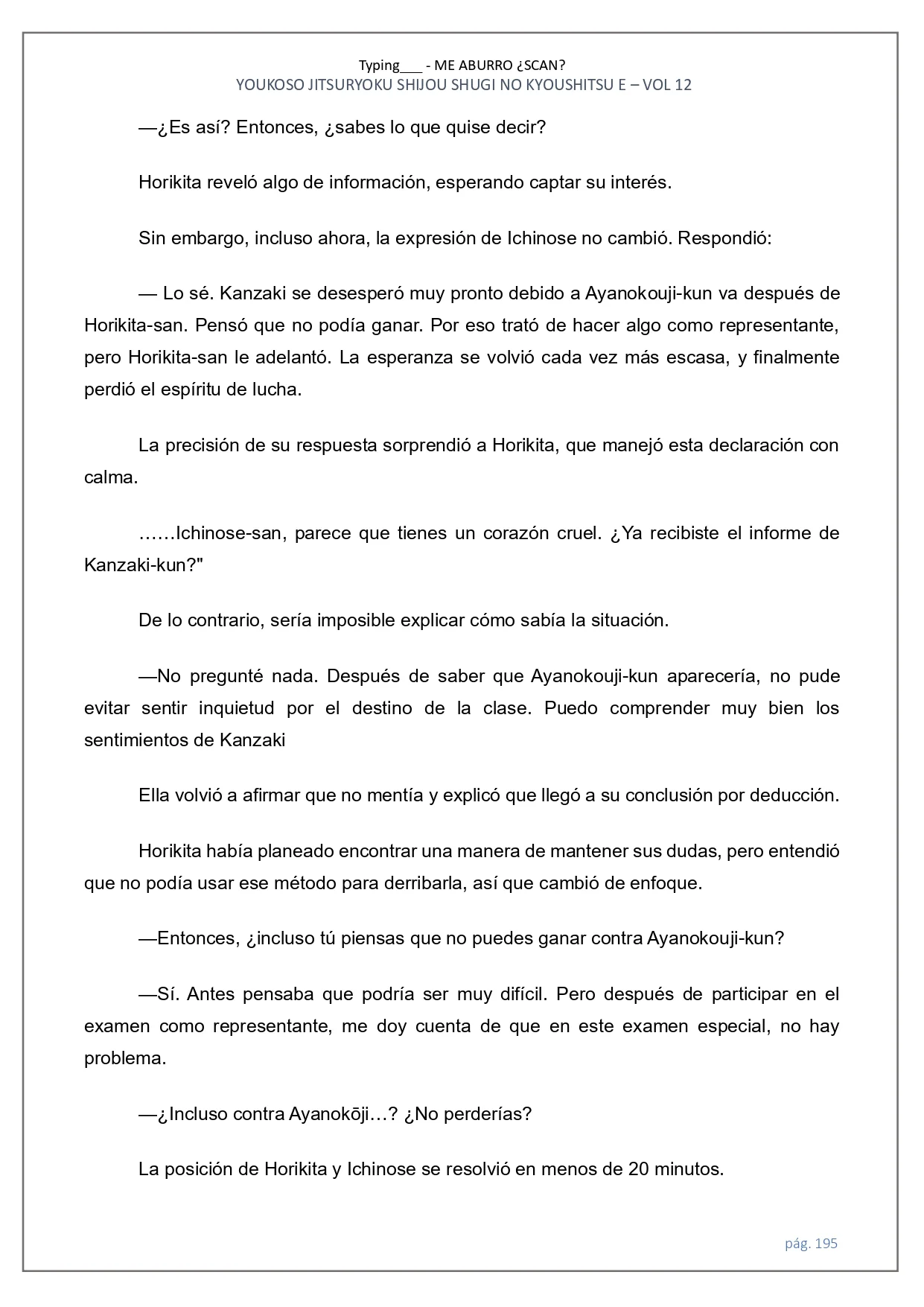 Página 28 del Manga