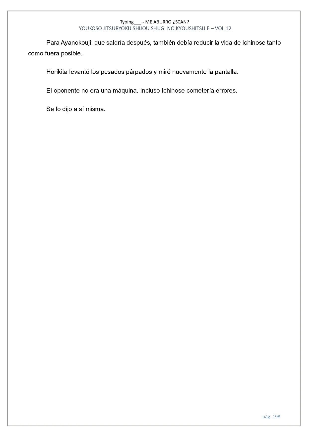 Página 31 del Manga