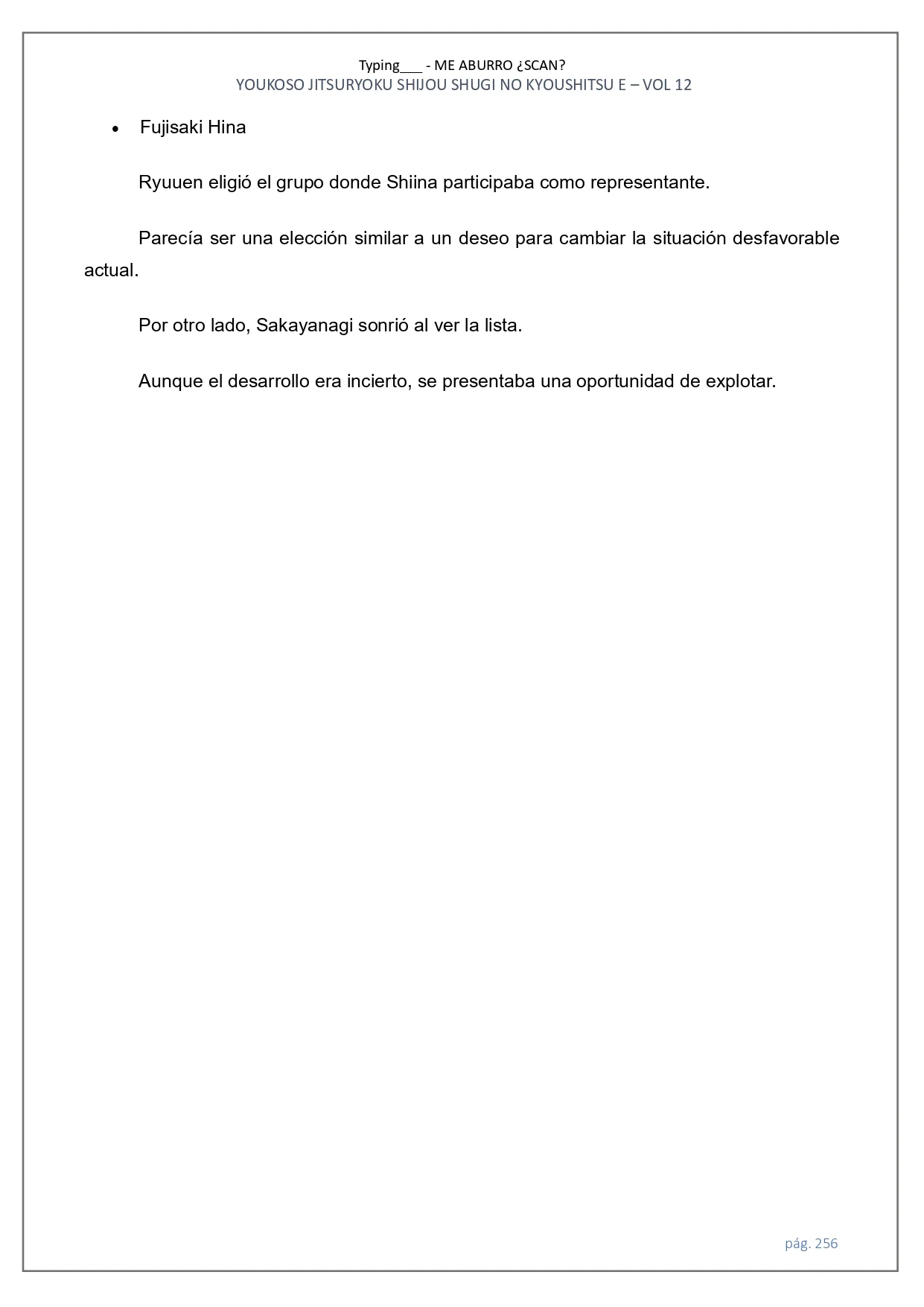 Página 16 del Manga