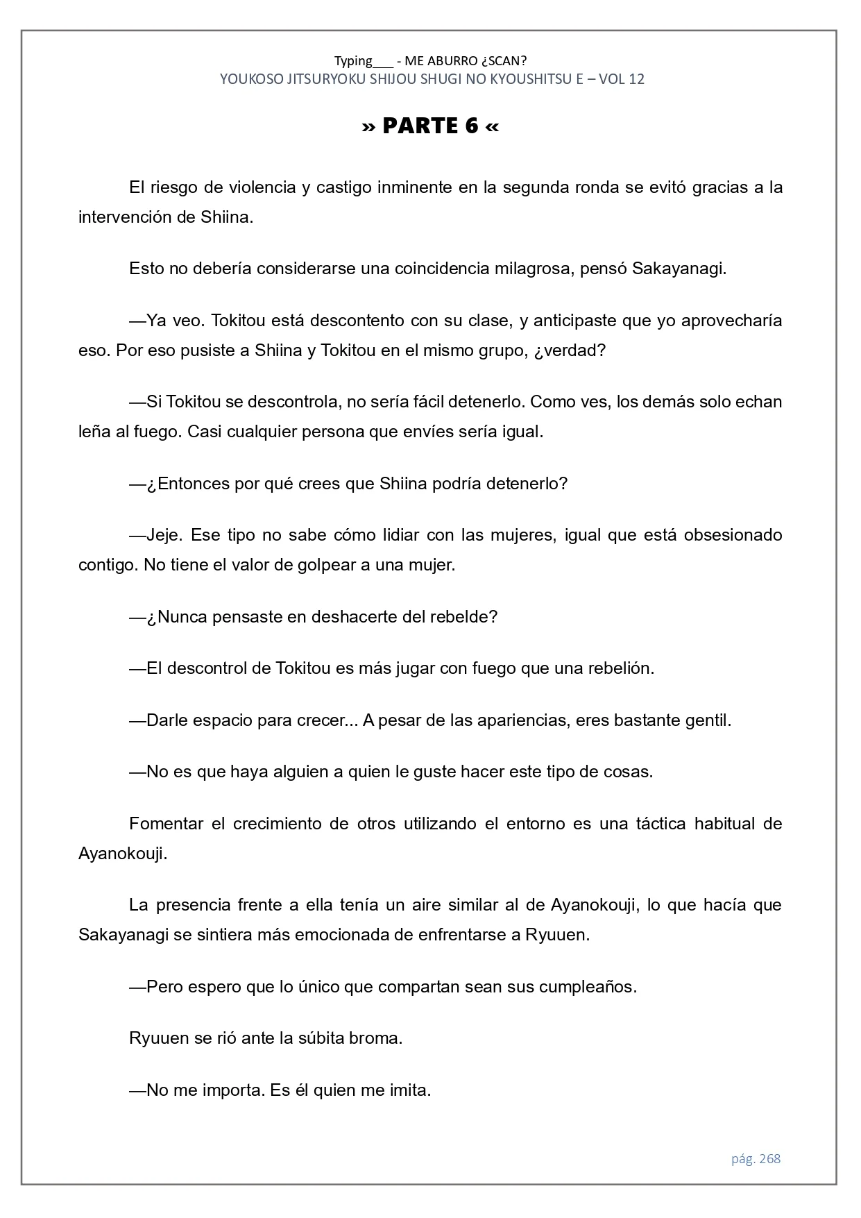 Página 28 del Manga