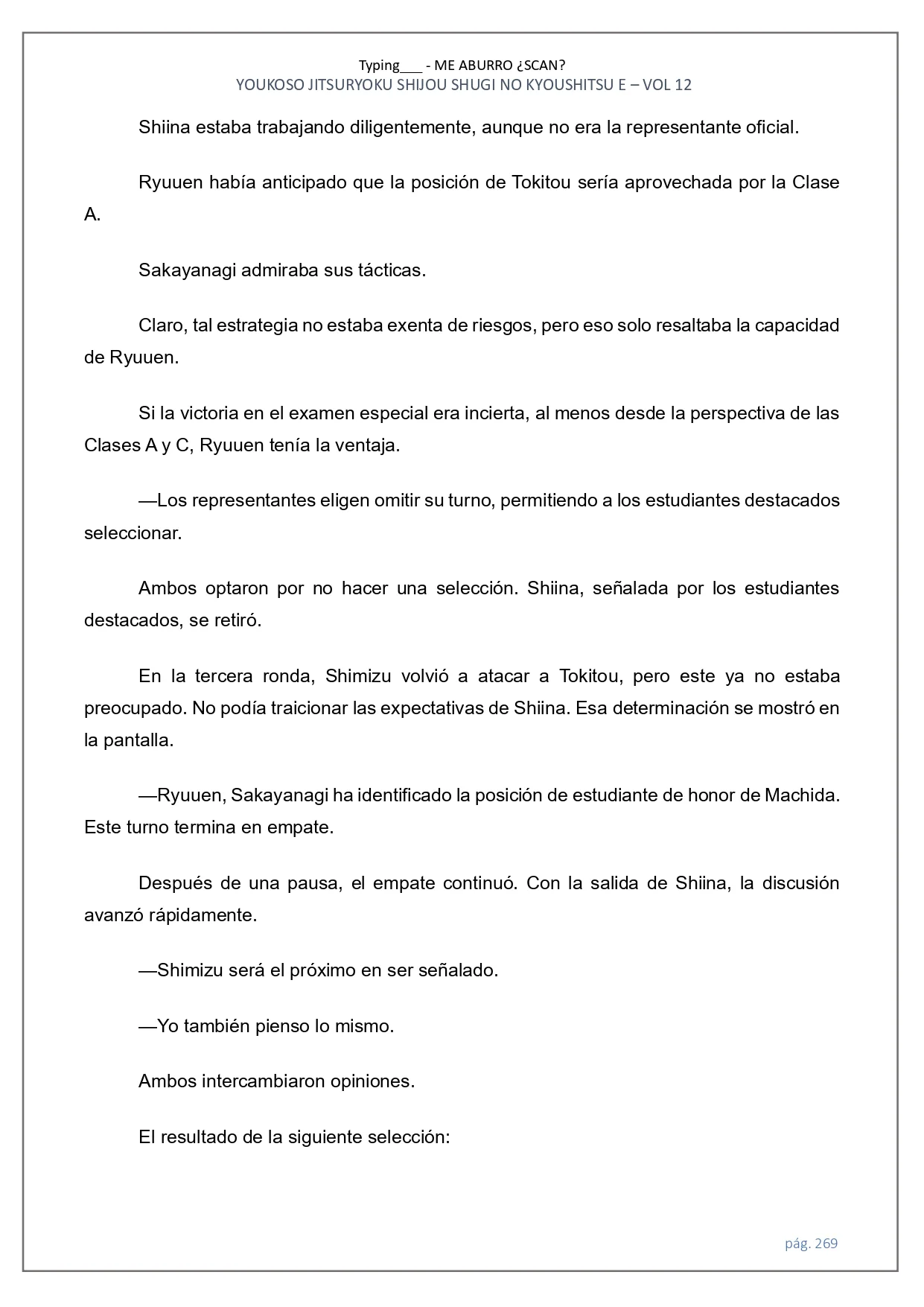 Página 29 del Manga