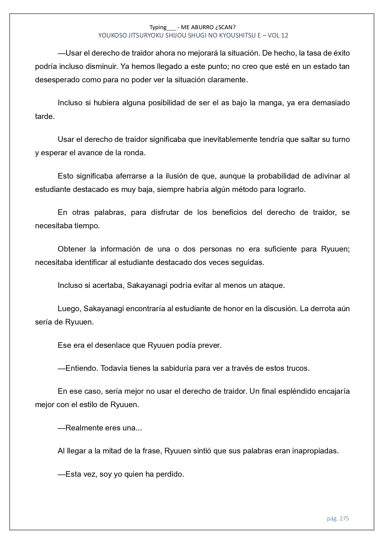 Página 35 del Manga