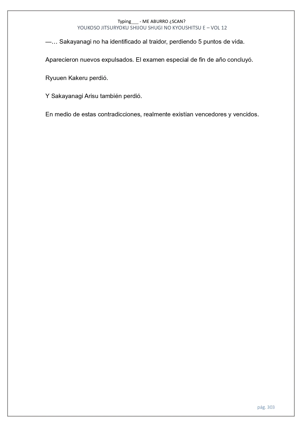 Página 20 del Manga