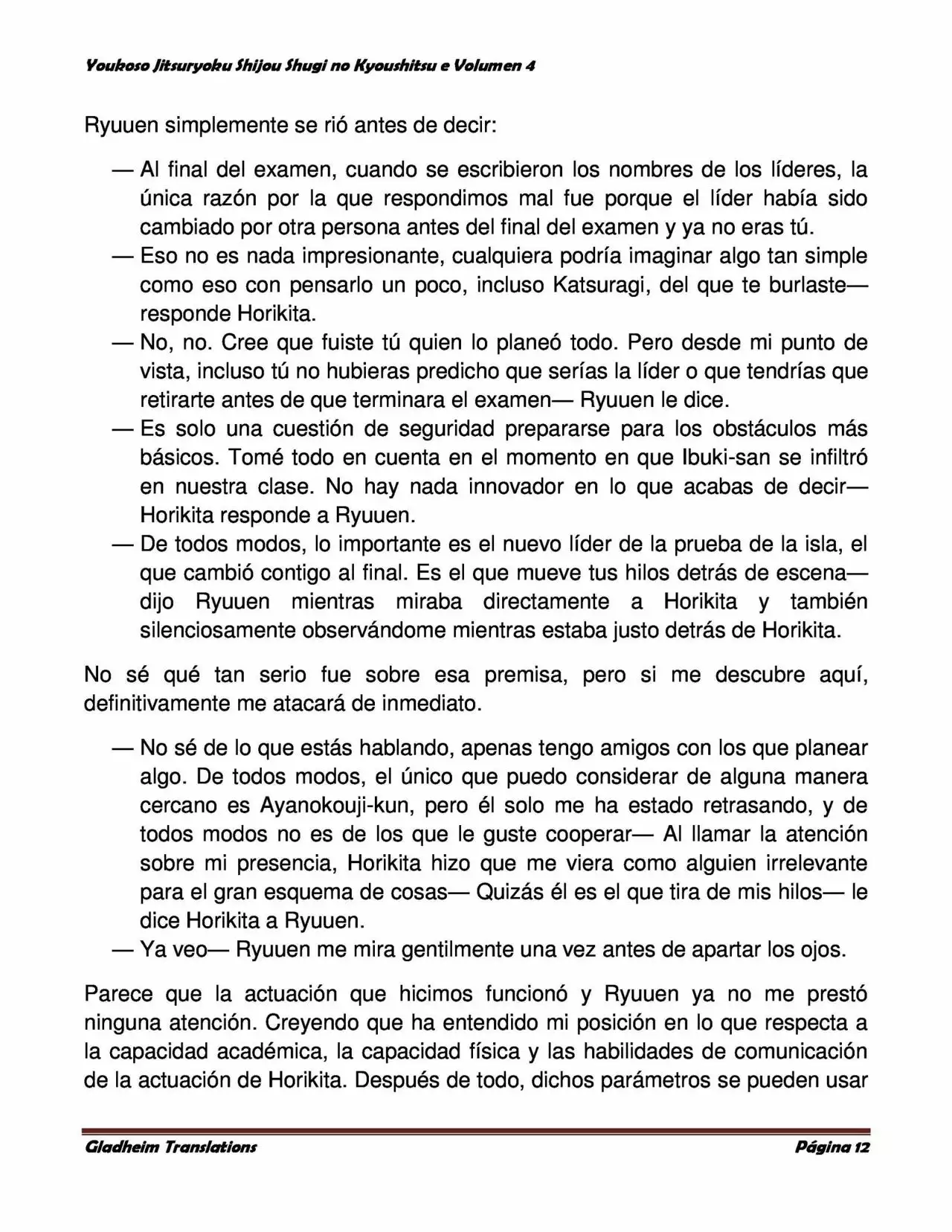 Página 12 del Manga