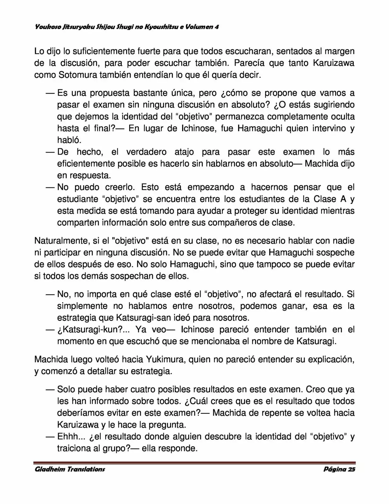 Página 25 del Manga