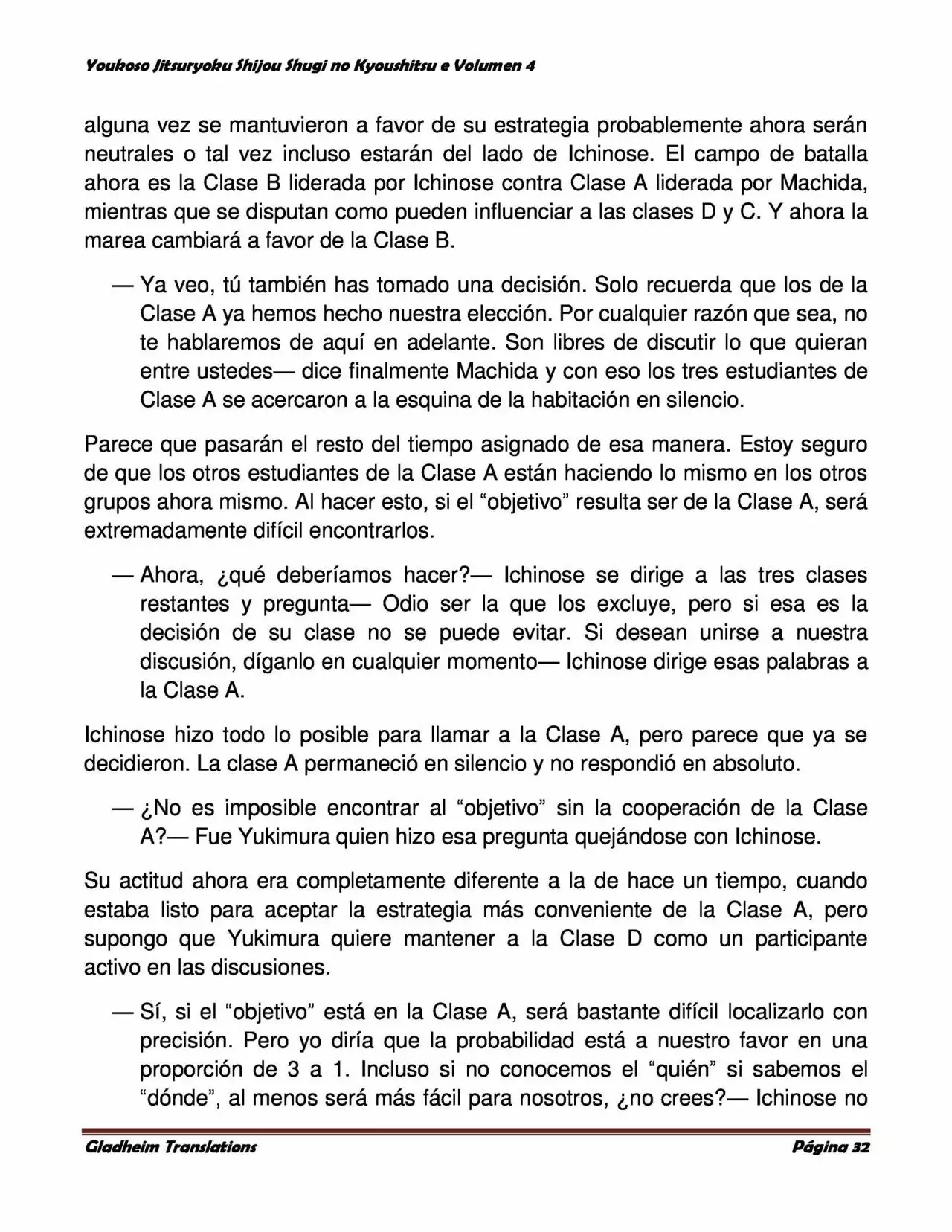 Página 32 del Manga