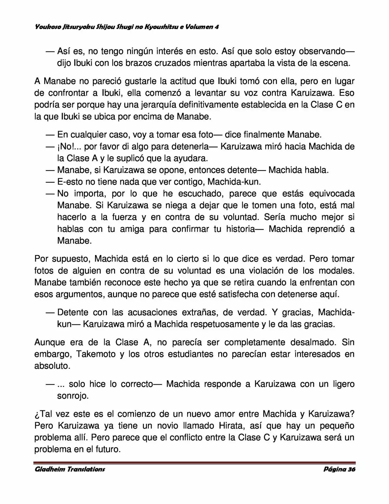 Página 36 del Manga