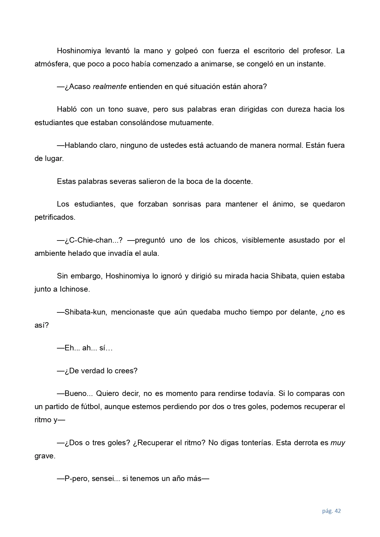 Página 29 del Manga
