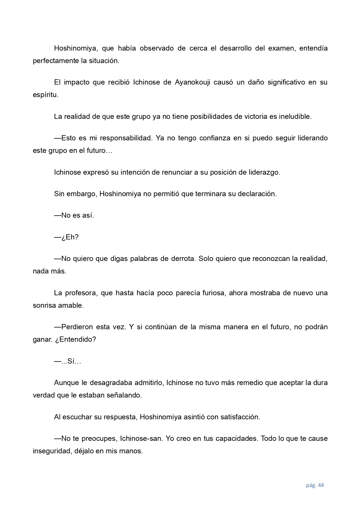 Página 31 del Manga