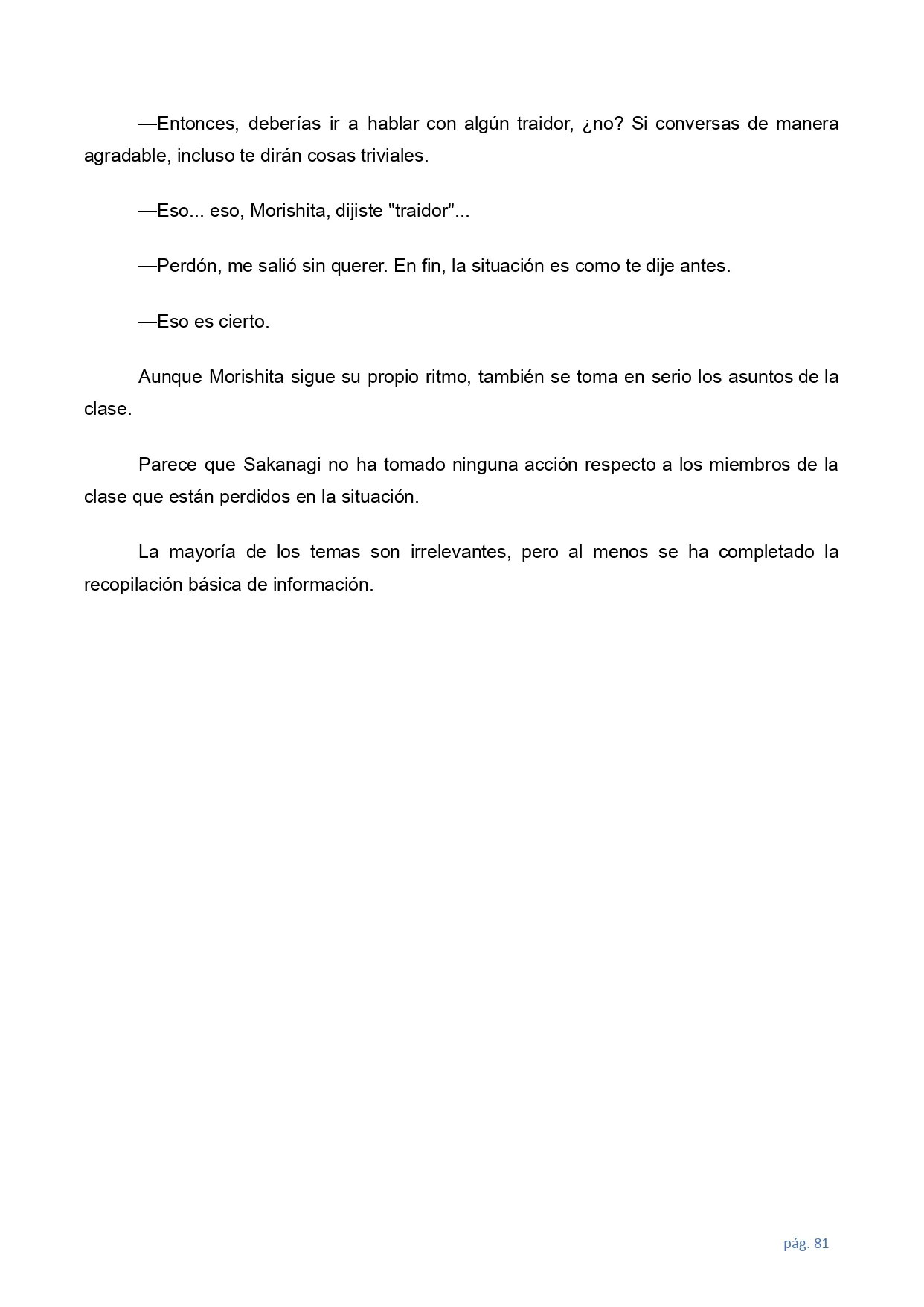 Página 17 del Manga