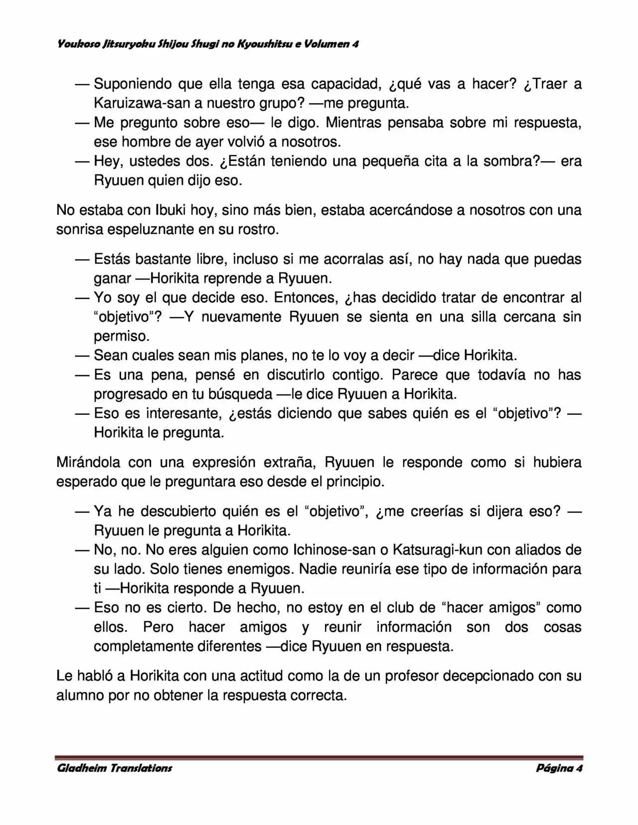 Página 4 del Manga