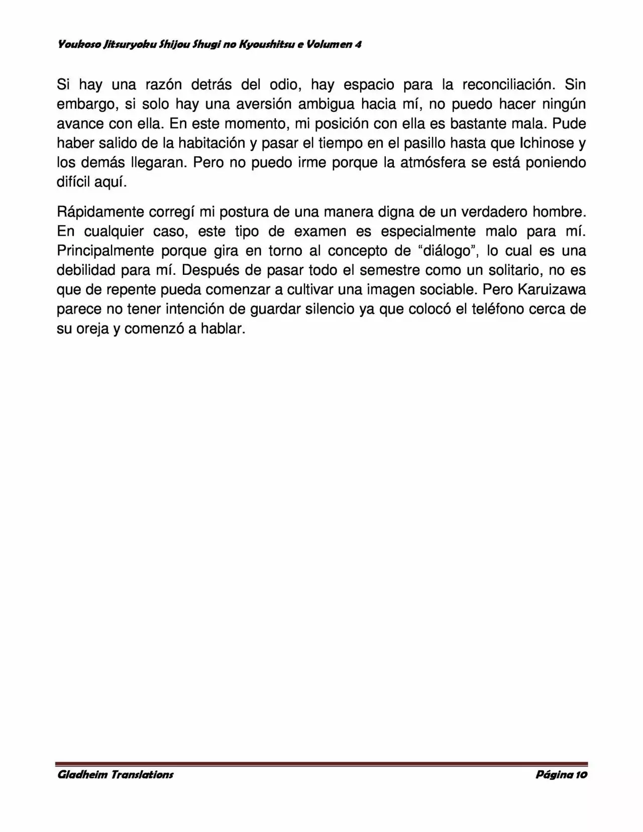 Página 10 del Manga