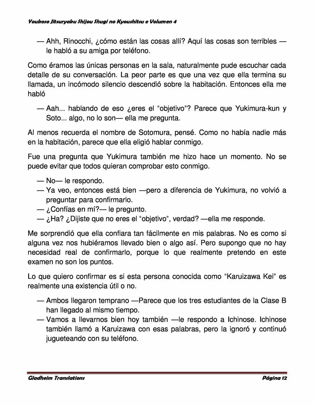 Página 12 del Manga