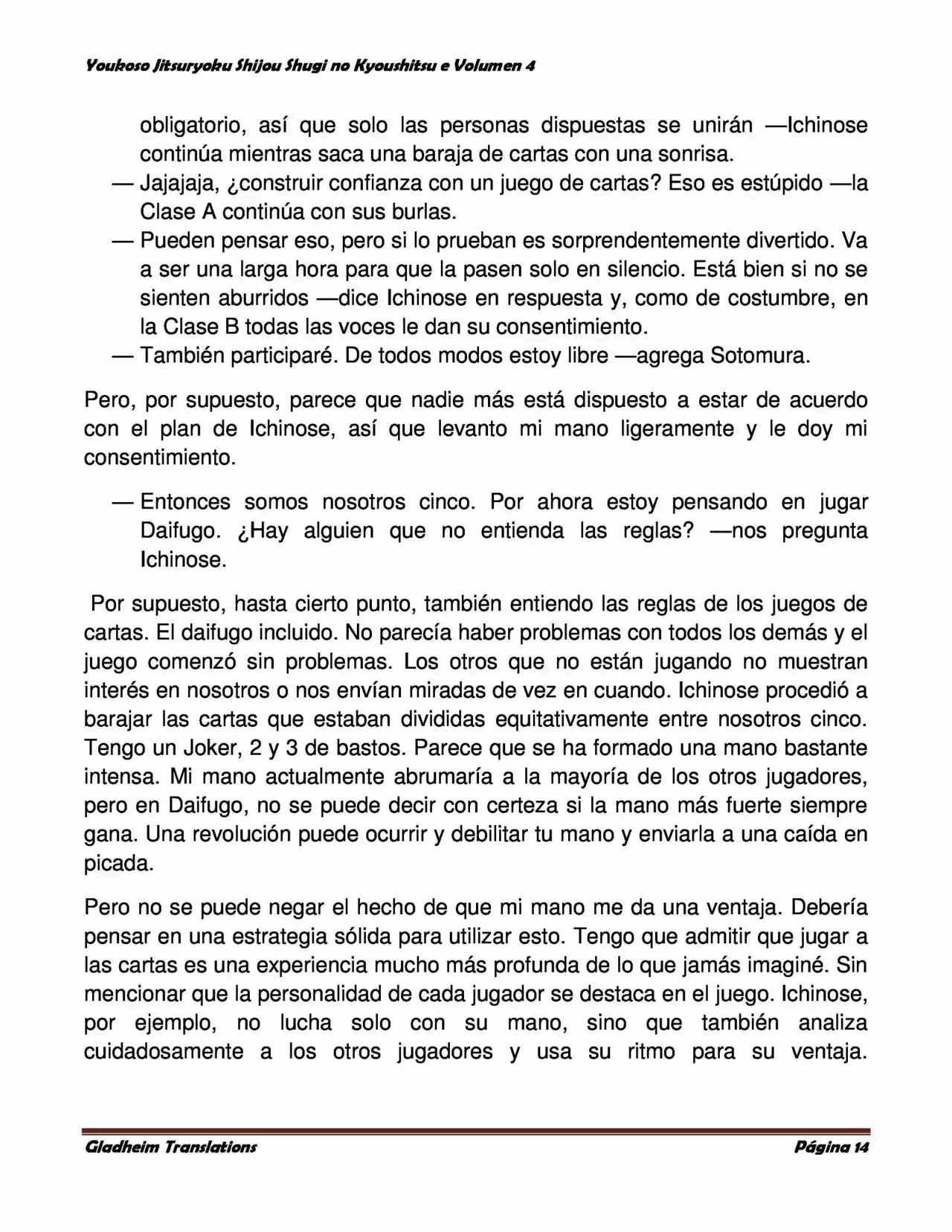 Página 14 del Manga