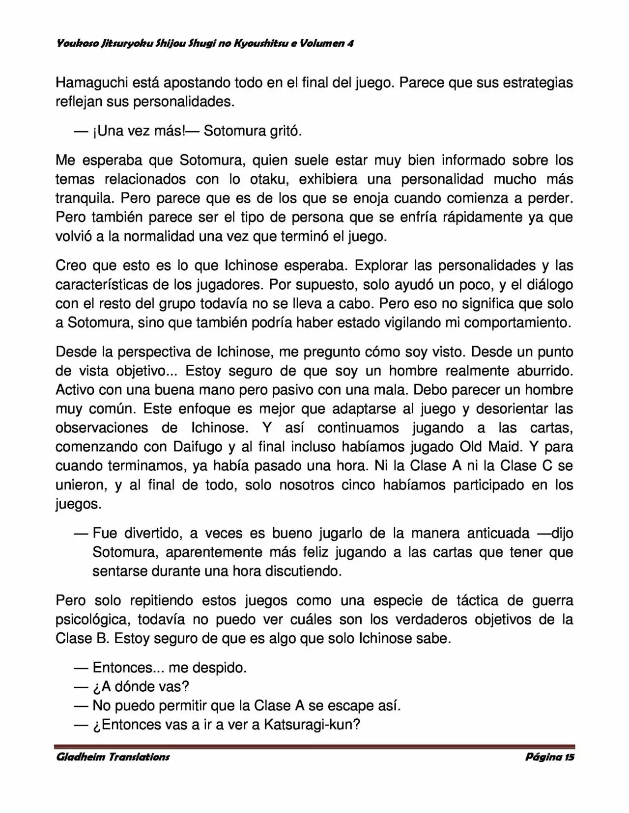 Página 15 del Manga