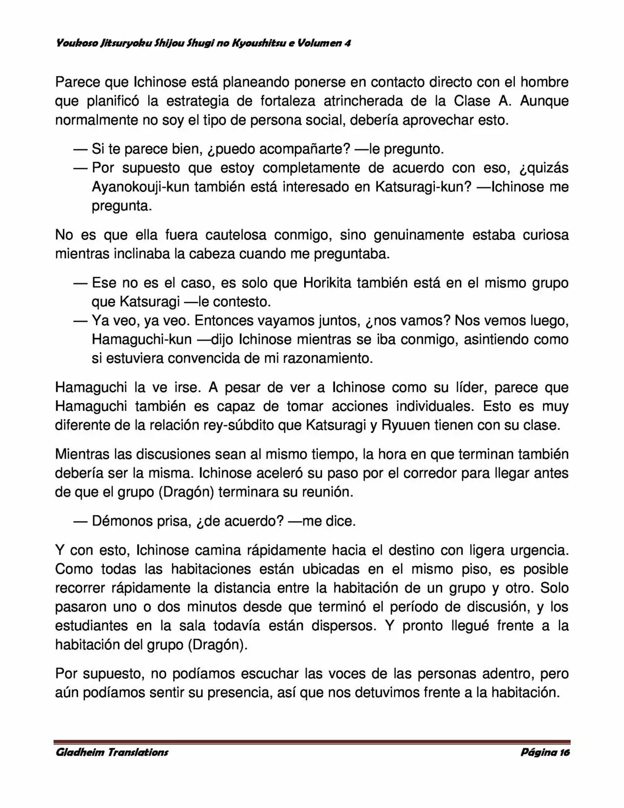 Página 16 del Manga