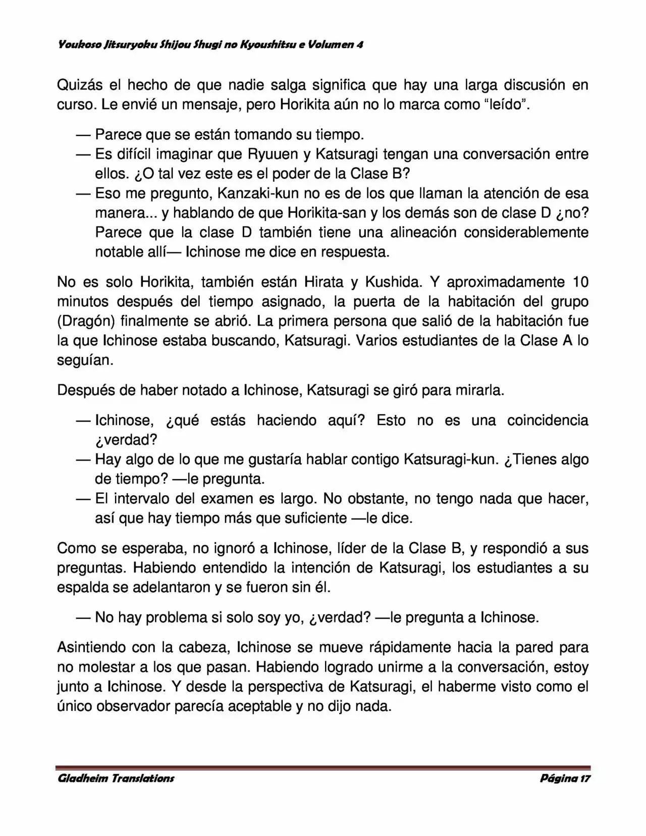 Página 17 del Manga