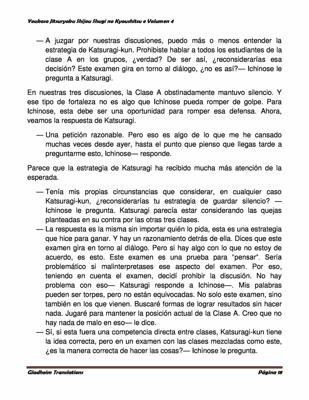 Página 18 del Manga