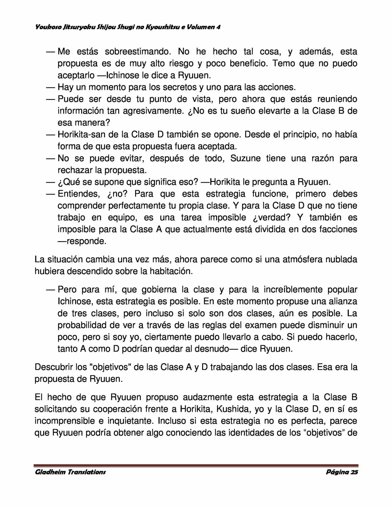 Página 25 del Manga