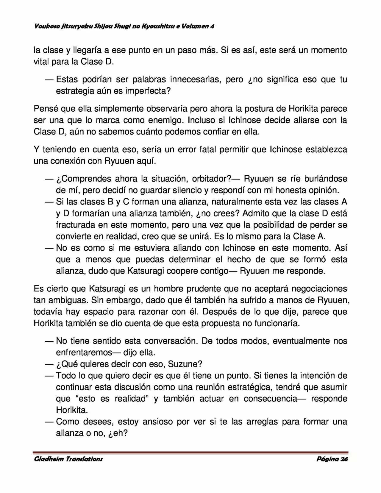 Página 26 del Manga