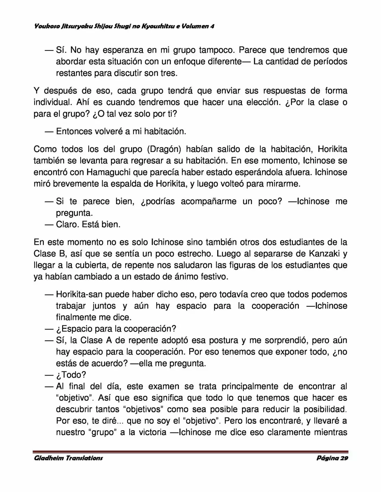 Página 29 del Manga