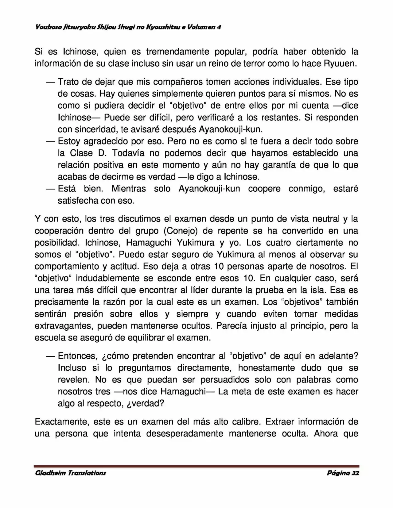 Página 32 del Manga