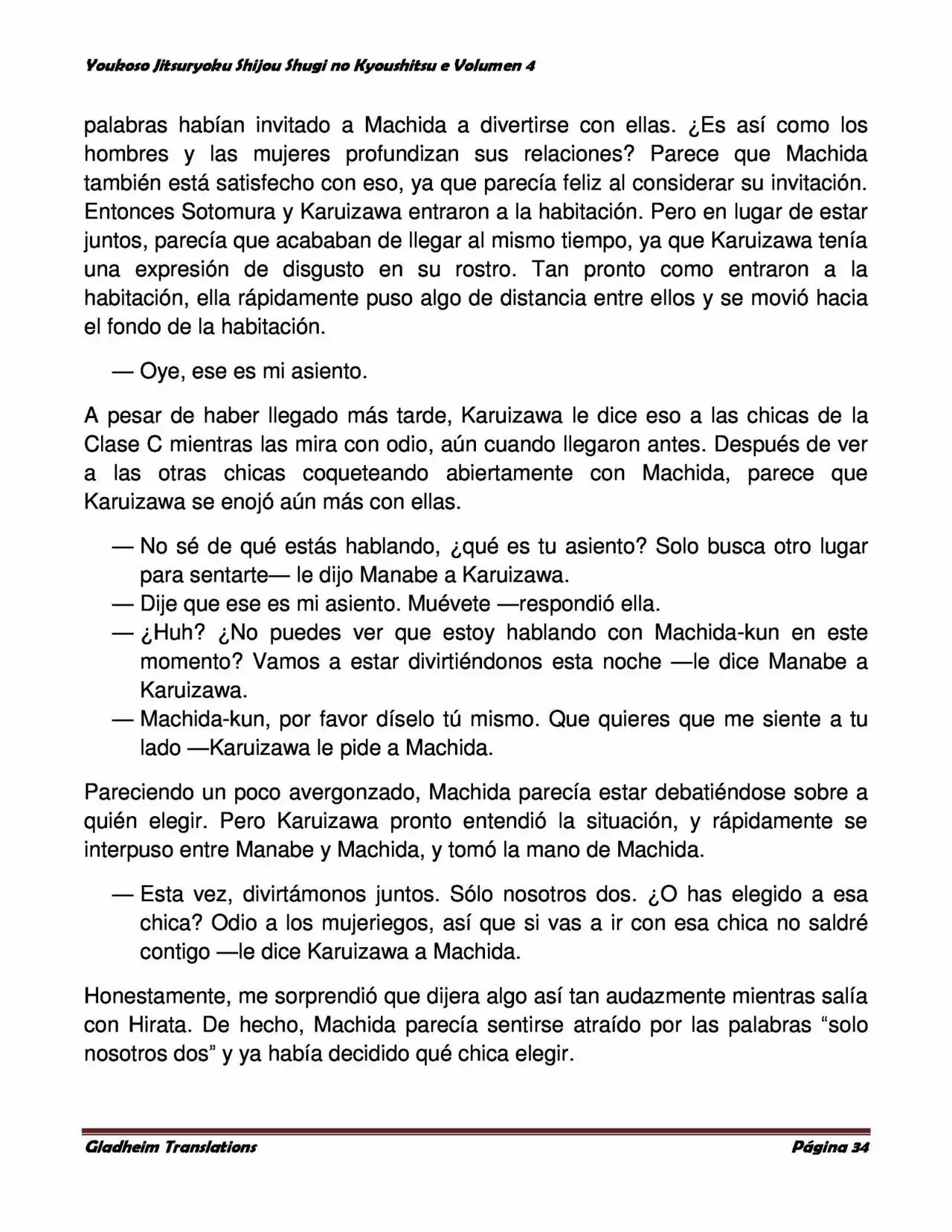 Página 34 del Manga