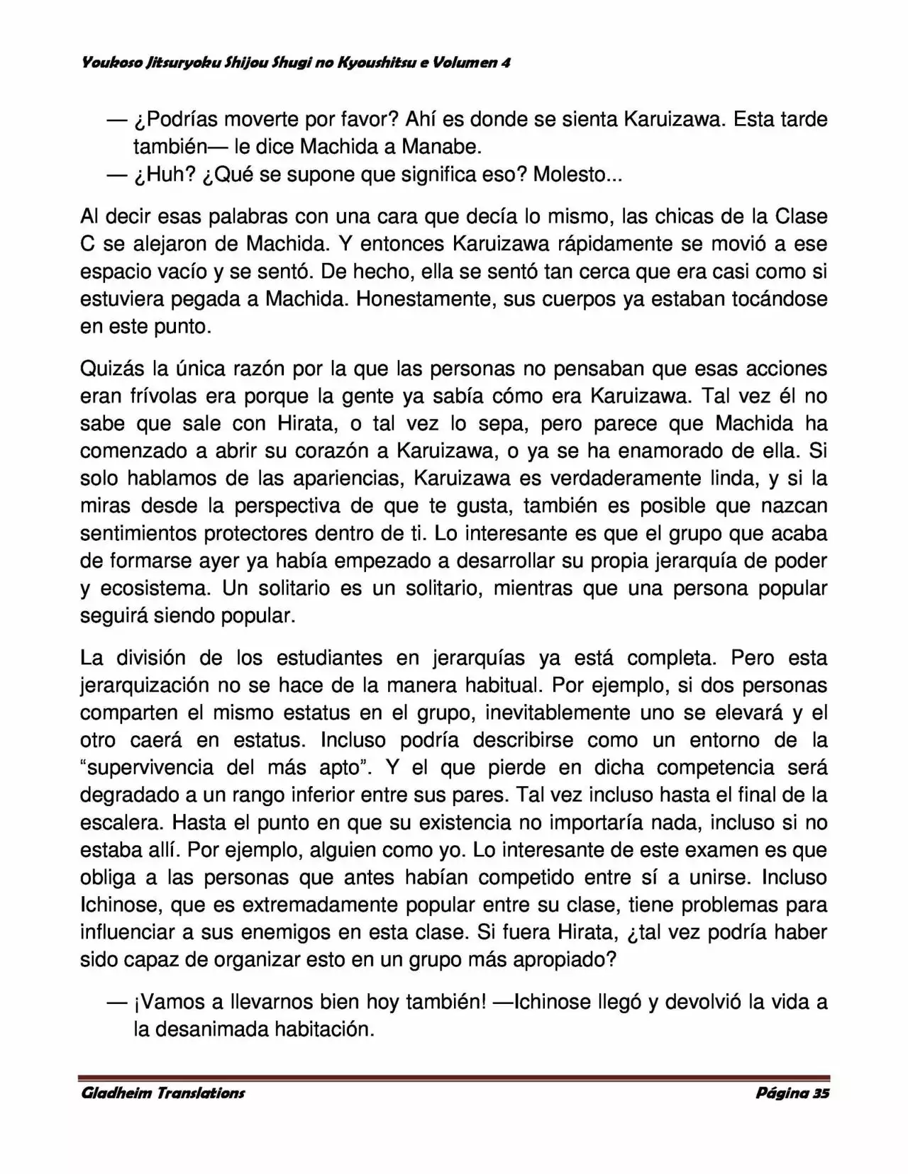 Página 35 del Manga