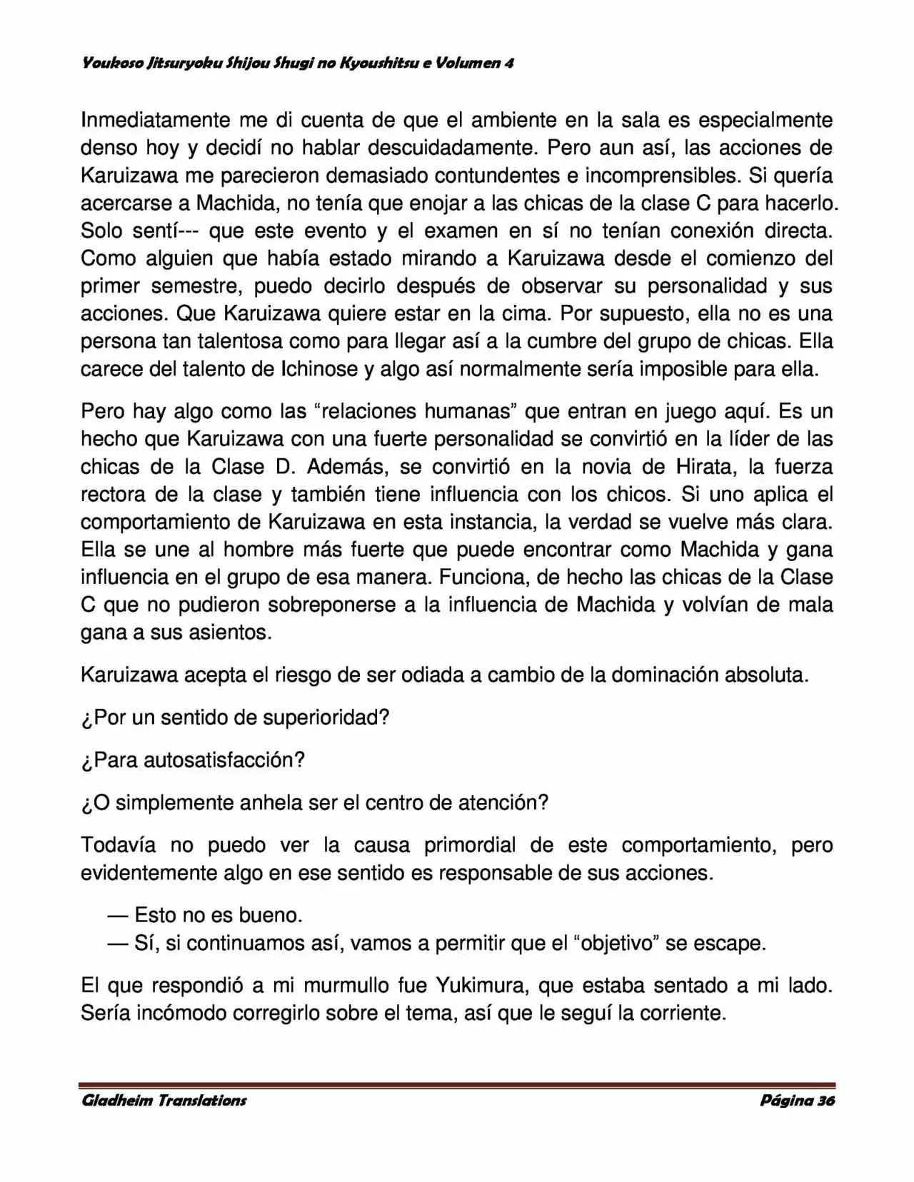 Página 36 del Manga