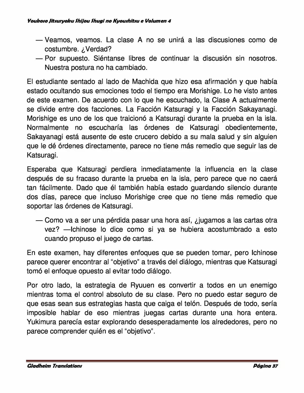 Página 37 del Manga