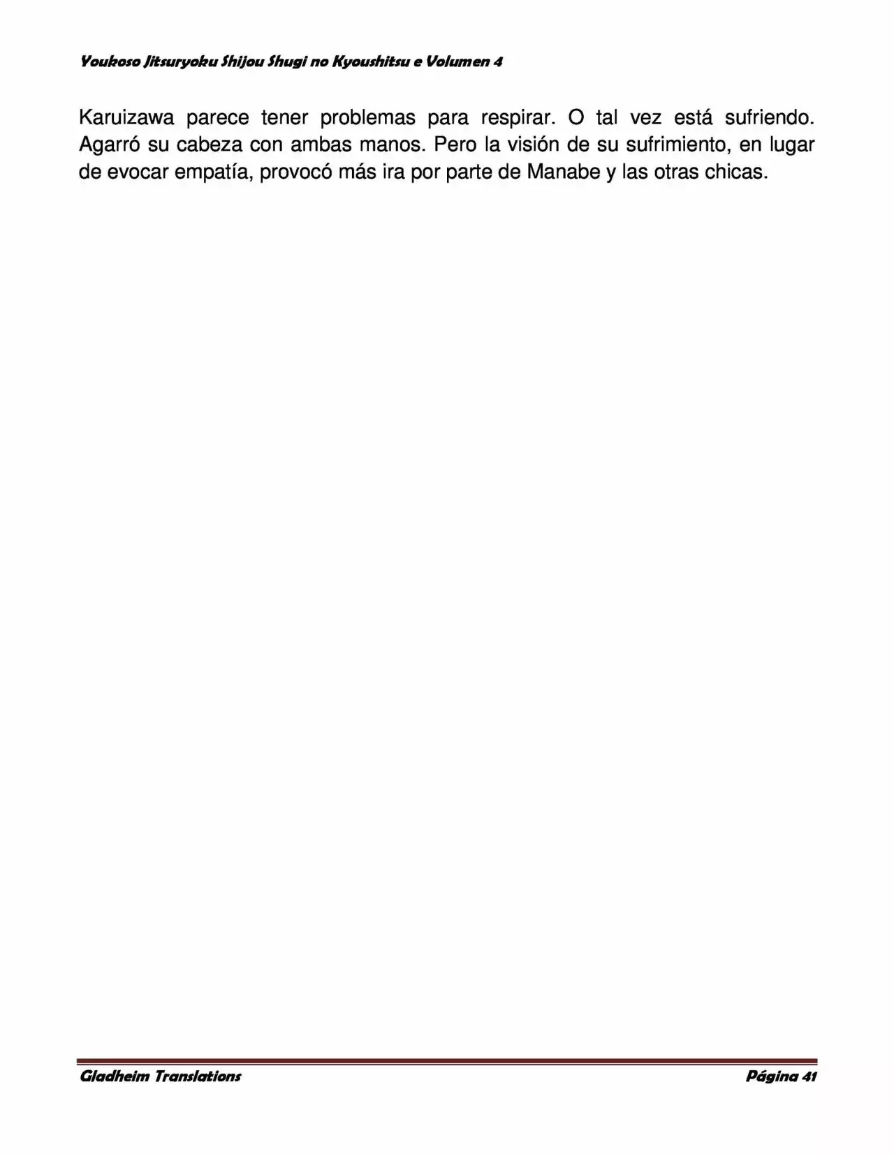 Página 41 del Manga