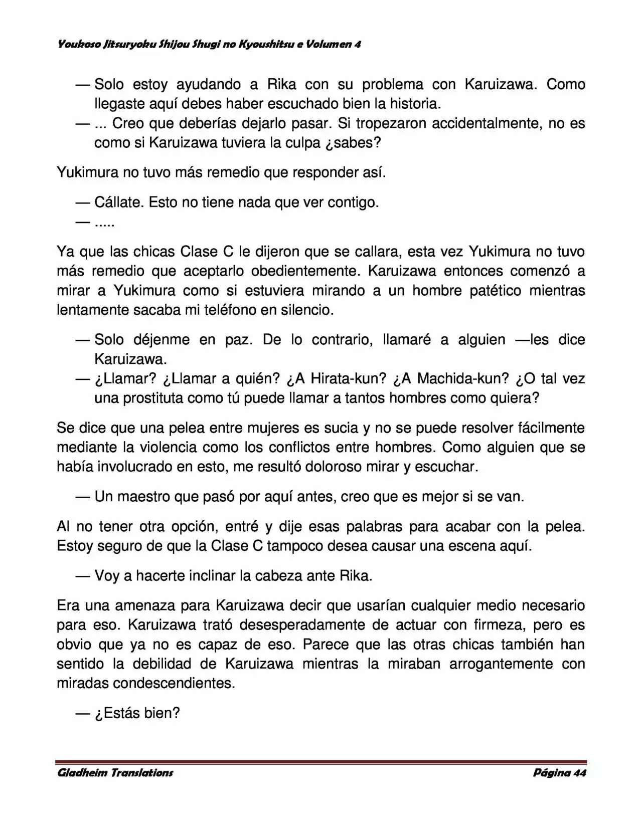 Página 44 del Manga