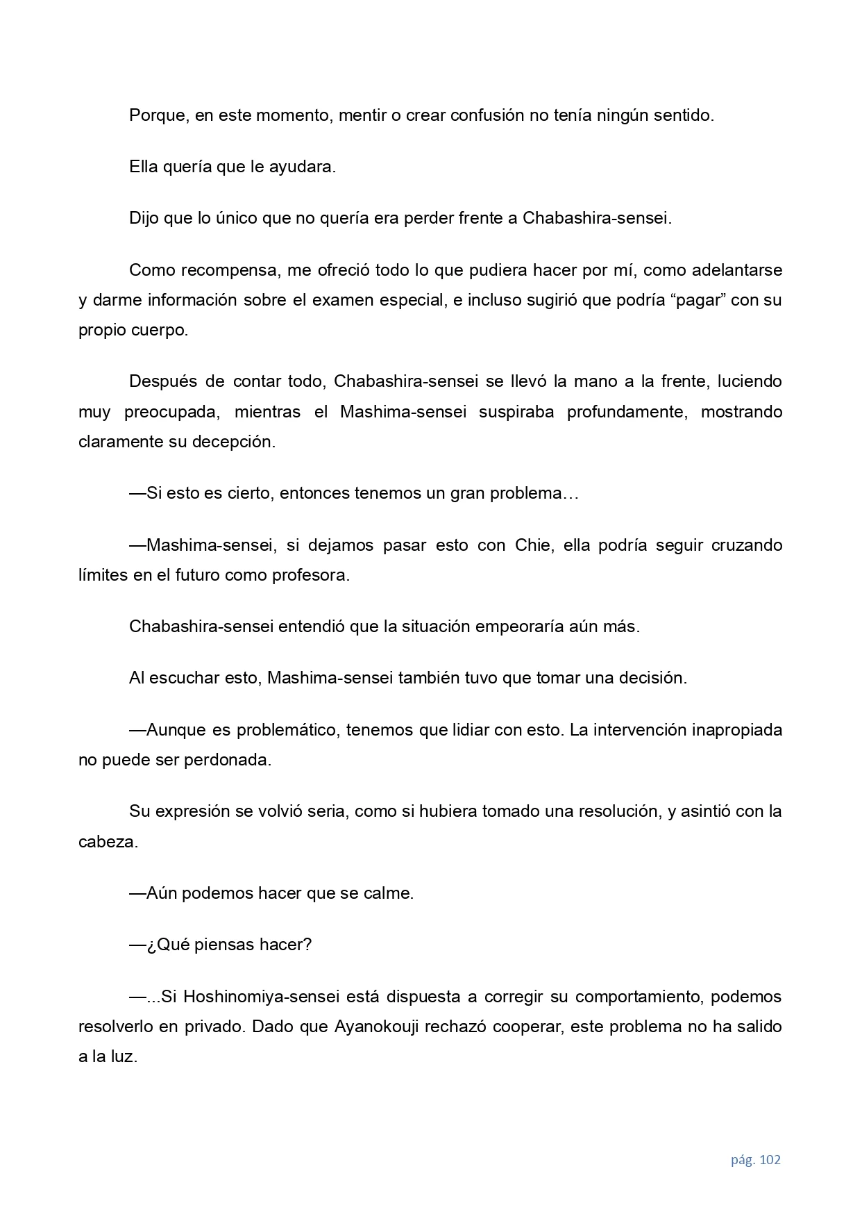 Página 21 del Manga