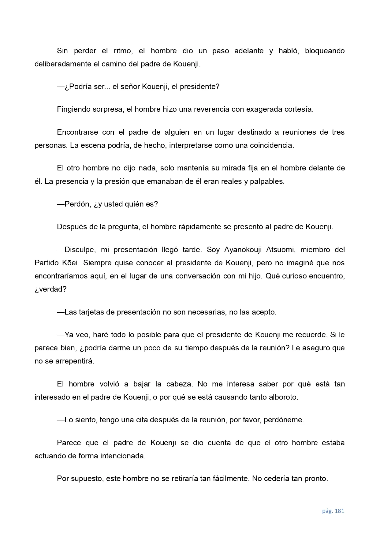 Página 19 del Manga